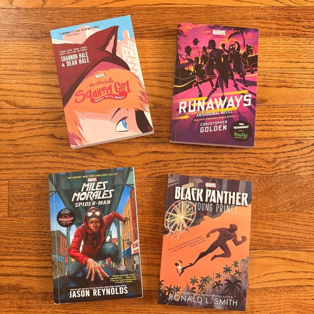 Marvel: Heroes Collection (4 Original Novels) Black Panther, Spiderman, Runaways
